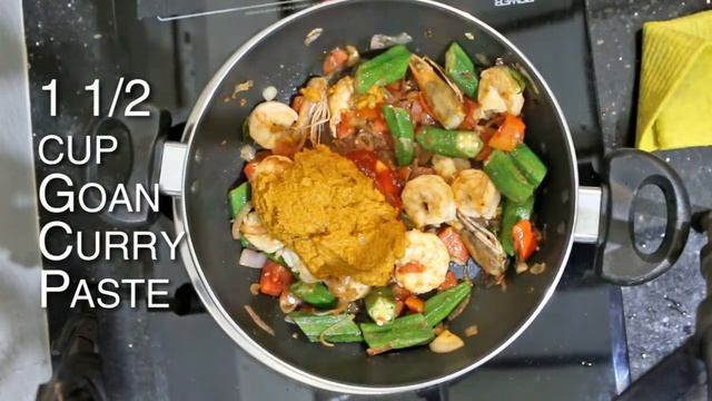 Goan Prawn Curry - How to make goan prawn curry recipe