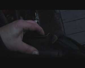 Работа тормозной ручки велосипедного тормоза. Эффект перемодуляции