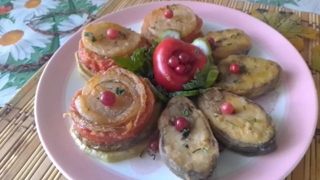 Рыба с овощами 😋