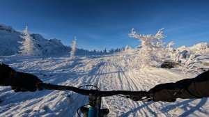 Зимние велоприключения - Перевал Дидковского