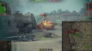 тест огнемётных танков мир танков общий тест (с моими комментариями со звуком)