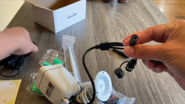 Wansview 1080P Wired WiFi IP66 Waterproof Surveillance Home Camera Setup & Test