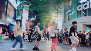 [KPOP IN PUBLIC]aespa 에스파 'Spicy'  Dance Cover From 4Minia Taiwan (Boys ver.)