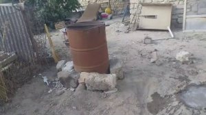 Как сделать коптильню из металлолома.