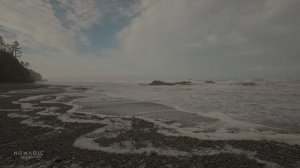 Рубиновый пляж – расслабляющая утренняя прогулка в Олимпийском национальном парке Ocean Sounds