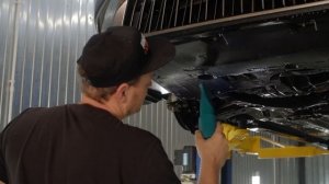 Жидкая шумка Dr.Rubber Lexus ES в дэтейлинг центре Bumerang