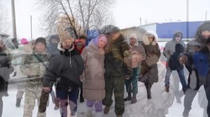 Проводили группу военнослужащих-земляков в зону СВО