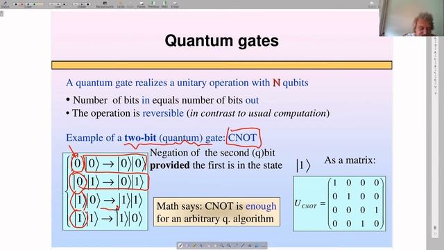 AP3281. Quantum Transport. Lecture #10: Qubits