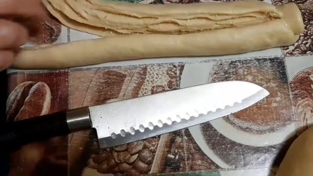 Пирог Краффин ДРОЖЖЕВОЕ СЛОЁНОЕ ТЕСТО смотреть онлайн