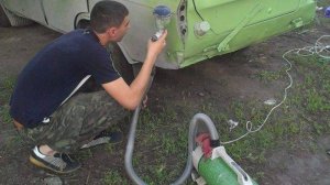 ВАЗ 2104 белая восстановление в идеал