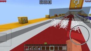 minecraft с лаки блоками