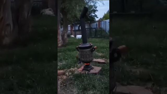 Самовар жаровой на дровах 5 л «Чукотка» - видео от покупателя смотреть онлайн