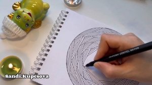 Meditative drawing / Relaxation/Медитативное рисование #16 🎨