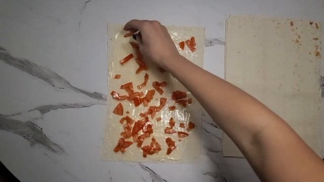 Идеальная закуска из лаваша ! Быстро и очень вкусно! смотреть онлайн