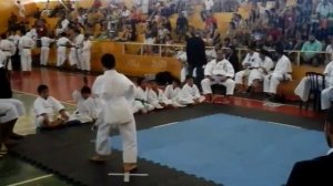 João Miguel - Medalha de Bronze - Apresentação do KATA - HEIAN SHODAN