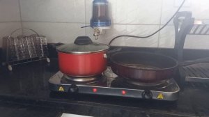 COZINHANDO BIFE E FEIJÃO NO FOGÃO AGRATTO