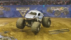 Megalodon Monster Truck EPIC Freestyle - Los Angeles │ Monster Jam 2018