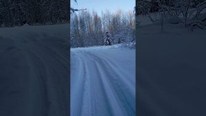 снегоход Атлас 500 прокатился по своему путику