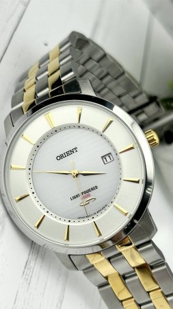 Orient FWF01002Wк на солнечной батарейке ,часы мужские Ориент.