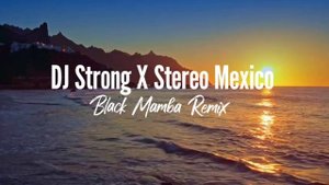 DJ Strong X Stereo Mexico Remix | 2023 JedaqJeduq | Black Mamba Remix