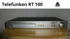 Telefunken RT 100 Tuner Радио Тюнер