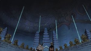 Наруто,Би и Кушина против Курамы