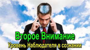 Второе Внимание. Уровень Наблюдателя в сознании. Магическое Сознание ✅- онлайн семинар