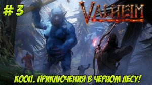 Valheim. Кооп. Часть 3. Приключения в Черном лесу!