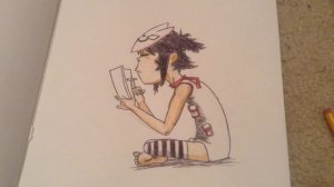 Gorillaz Noodle Drawing (Phase 3)