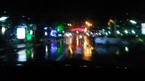 Кабардинка ночью новогодние украшения