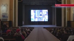 ТК "Родной". В городском ДК Кировска открыли современный виртуальный кинозал мультфильма