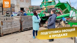 Складское оборудование для овощей. Предпродажная подготовка. Новинка - УСПА-15