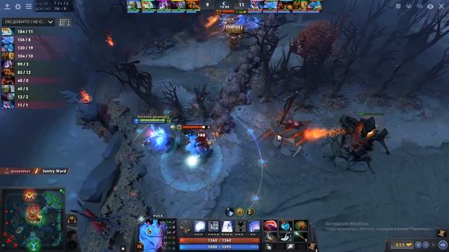 Top 1 RANKED Dota 2 GPK PUCK Dota2(7.23)