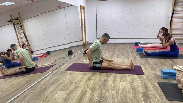 Мягкий разогрев! Текучая вечерняя ХАТХА ЙОГА глубокое расслабление и растяжка РАСКРЫВАЕМ ТАЗ