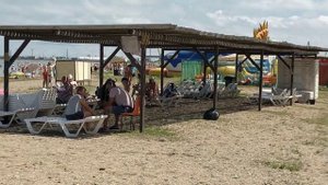 18.06.21, Ейск - Граница Песочного и Песочно-Галечного пляжей, Приморская Набережная, район Каменка.