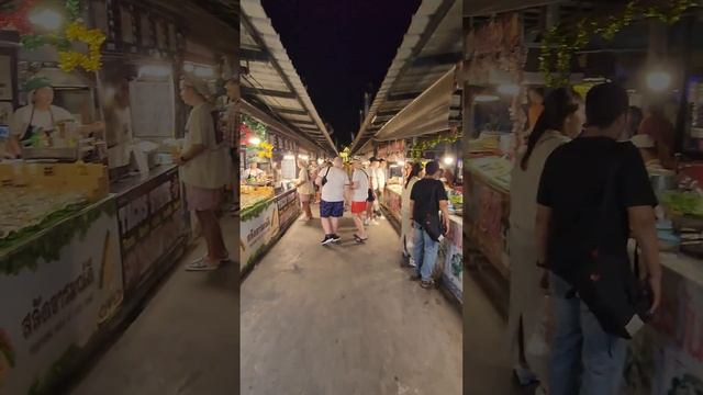 Thai food: PADTHAI! Everyone wants it :) Jomtien Night Market | Тайская еда: ПАДТАЙ! Все хотят его: