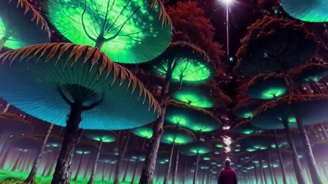Progressive Psytrance - Hallucinations  Electric Samurai mix 2024 (AI Graphic Visuals)