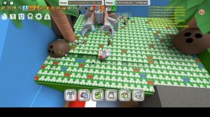 Roblox. Bee swarm simulator. Бьём краба в симуляторе пчёловода))