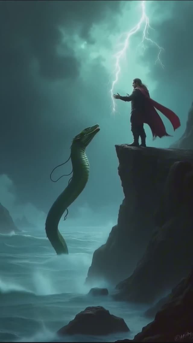 ВЕЛИКИЙ змей, ОБВИВАЕТ вселенную! 🐍 СКАНДИНАВСКАЯ мифология у нас НА КАНАЛЕ! смотреть онлайн