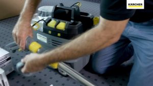 Распаковка профессионального моющего беспроводного пылесоса Puzzi 9/1 Bp