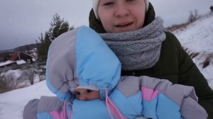 VLOG катаемся с горок с реборном