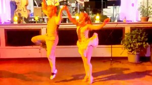 12 BOOGIE WOOGIE Improv by Sondre & Tanya. Танцы