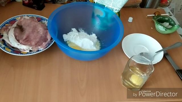 Отбивные из полендвицы в майонезном кляре