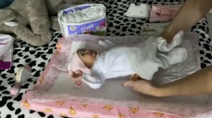 Morning routine with reborn doll Bonnie Утро с куклой реборн Бонни