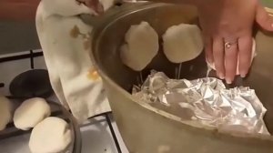 Казан самсы //самсы в казане  /// самсы слоёный теста менен коробуз!!!