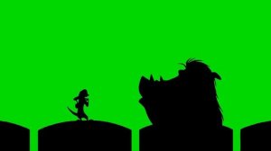 Timon And Pumbaa Interrupt 1 Green Screen (1.85_1 Theatrical Widescreen)