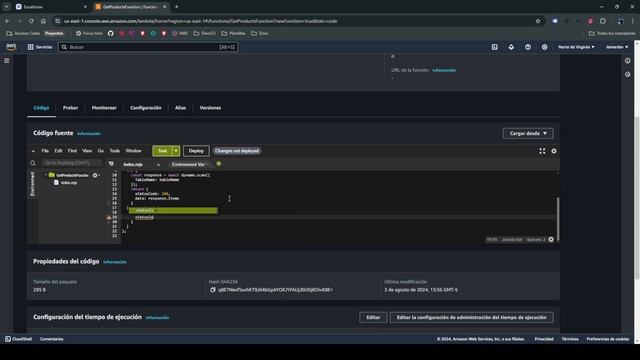 Aplicación en Python/Javascript con Arquitectura Serverless | API Gateway | AWS Lambda | DynamoDB