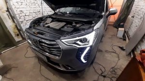 Ходовые огни на Haval Junior.