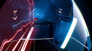 играю в  бит сайбер в VR (beat saber)
