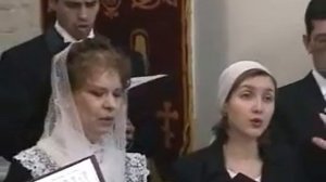 Choir in Moscow, Russia with Lina Mkrtchyan